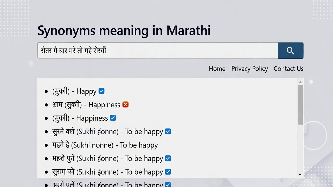 1500+ समानार्थी शब्द मराठी | Synonyms in Marathi 2026