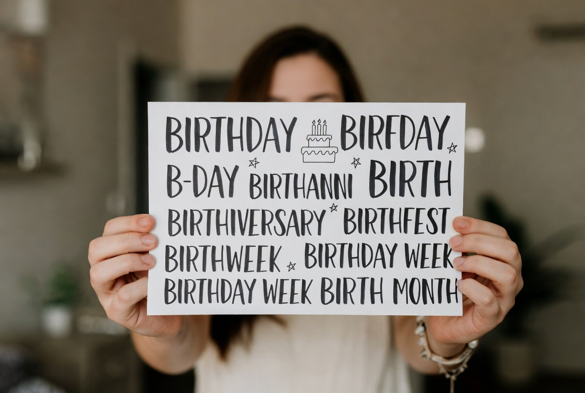 Birthday Synonyms in Hindi — 40+ पर्यायवाची शब्दजन्मदिन