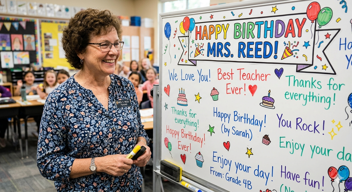 100+ Birthday Wishes for Teacher That Truly Inspire
