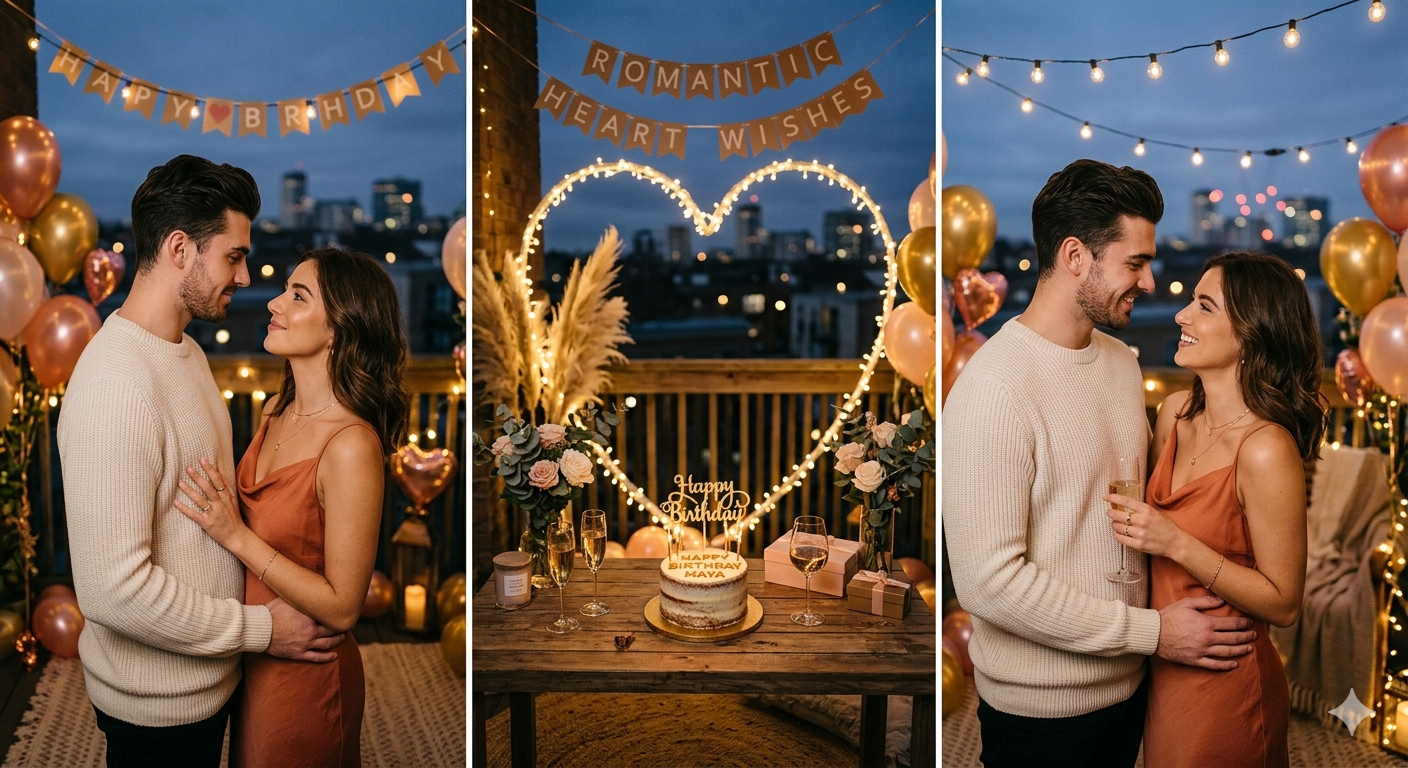 2 Line Heart Touching Birthday Wishes for Boyfriend in Hindi